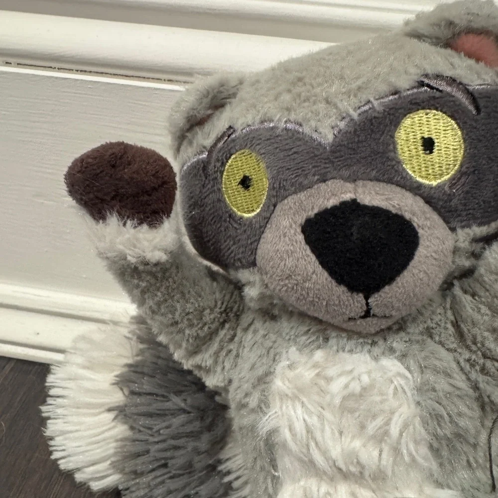Bark Box Racoon Plush Toy for Pets Dogs